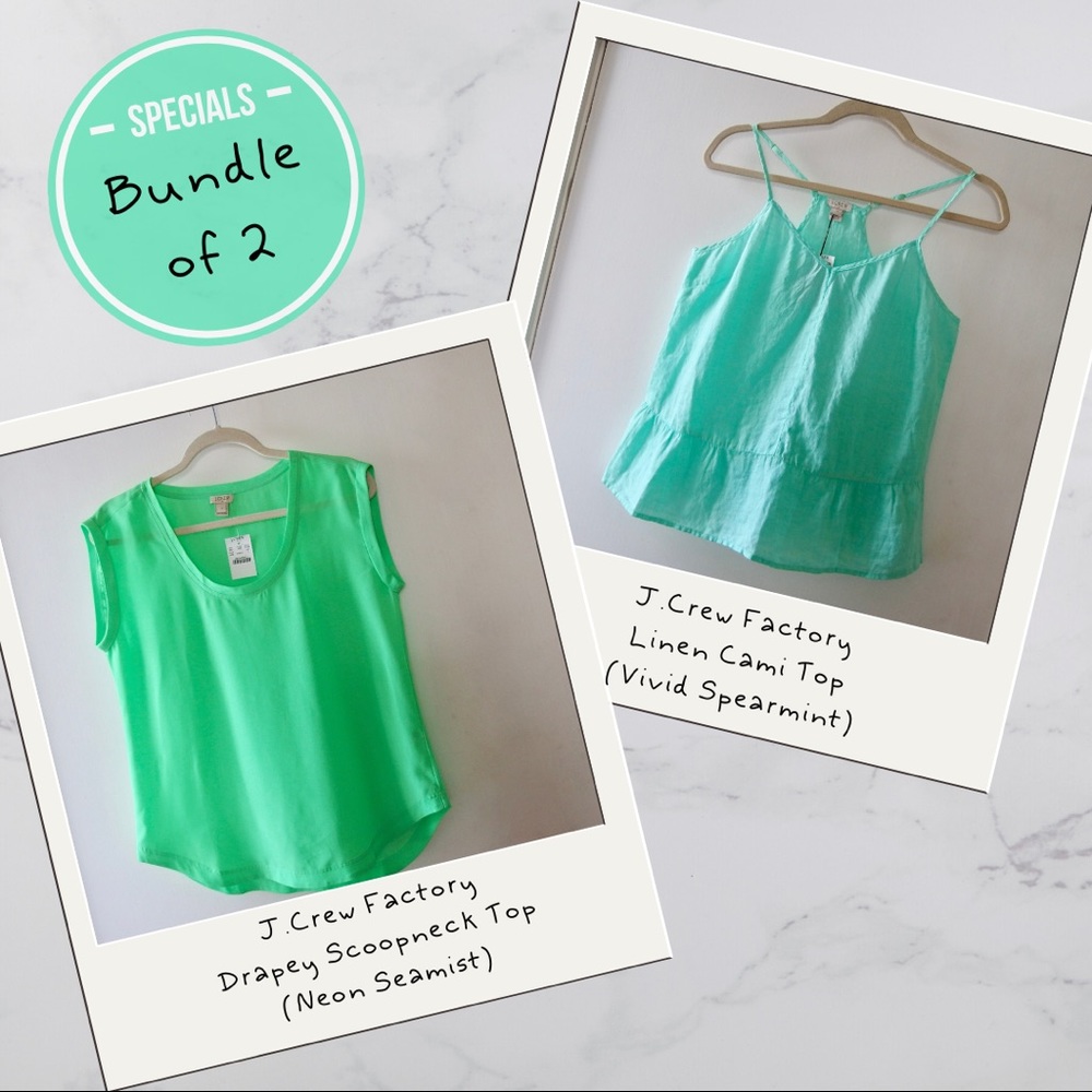 J.Crew Factory Two Tops
